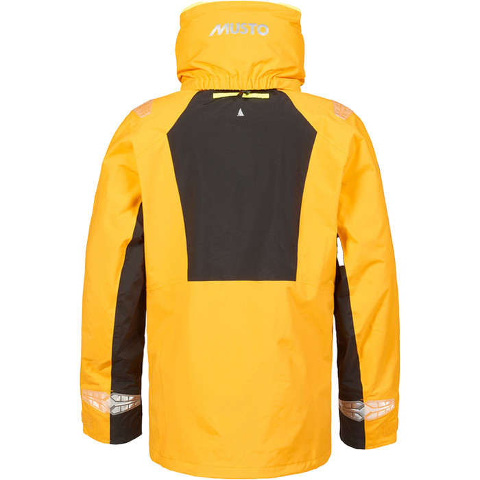 2024 Musto Mens BR2 Offshore Jacket & Salopette Combi Set - Yellow / Navy